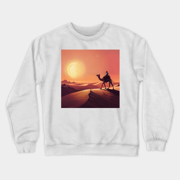 Sahara Crewneck Sweatshirt by Colin-Bentham